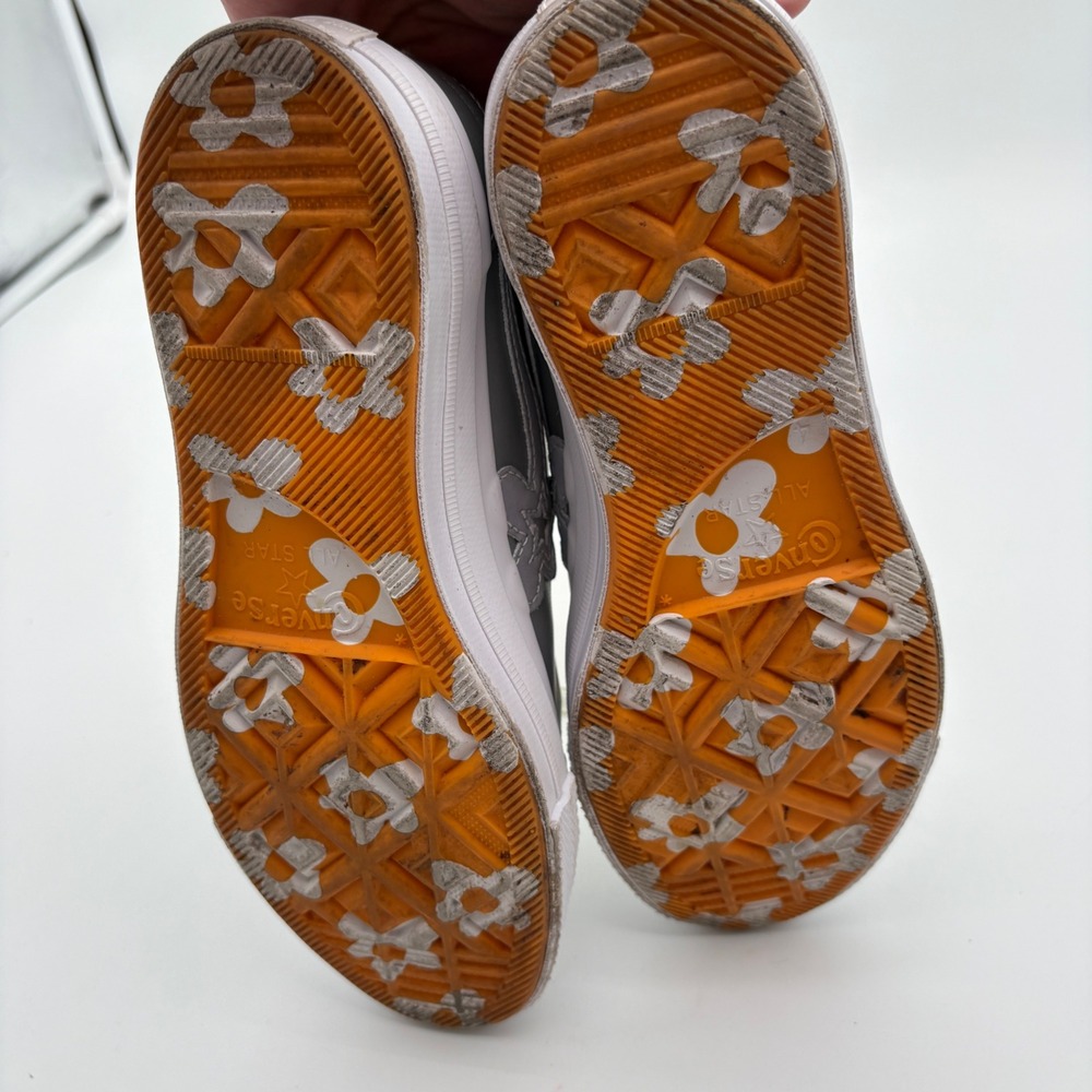 Converse Golf Le Fleur One Star Metallic Silver Sneakers‎ Tyler The Creator W 6 - Picture 8 of 12